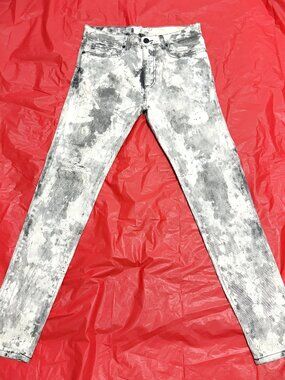 Syndicate Core Straight From The Shop Acid Washed Slim Tappered     Size 30 x 29